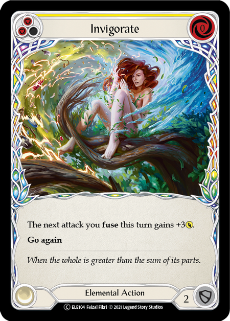 Invigorate (Yellow) - Flesh and Blood TCG - MoxLand