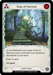 Tome of Harvests (Blue) - Flesh and Blood TCG - MoxLand