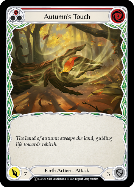 Autumn's Touch (Red) - Flesh and Blood TCG - MoxLand