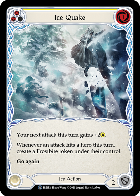 Ice Quake (Yellow) - Flesh and Blood TCG - MoxLand