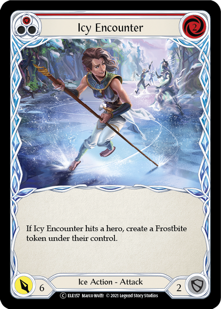 Icy Encounter (Red) - Flesh and Blood TCG - MoxLand