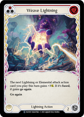 Weave Lightning (Red) - Flesh and Blood TCG - MoxLand