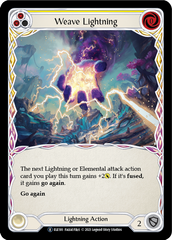 Weave Lightning (Yellow) - Flesh and Blood TCG - MoxLand