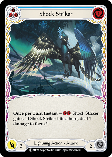 Shock Striker (Blue) - Flesh and Blood TCG - MoxLand