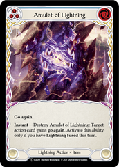Amulet of Lightning (Blue) - Flesh and Blood TCG - MoxLand