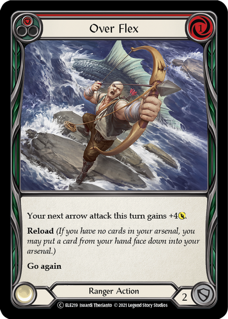 Over Flex (Red) - Flesh and Blood TCG - MoxLand
