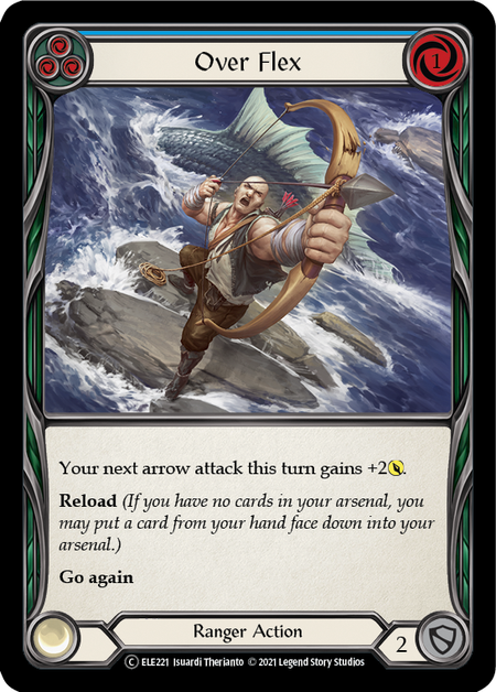 Over Flex (Blue) - Flesh and Blood TCG - MoxLand