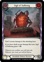 Sigil of Suffering (Blue) - Flesh and Blood TCG - MoxLand