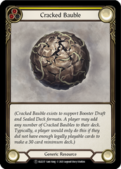 Cracked Bauble (Yellow) - Flesh and Blood TCG - MoxLand