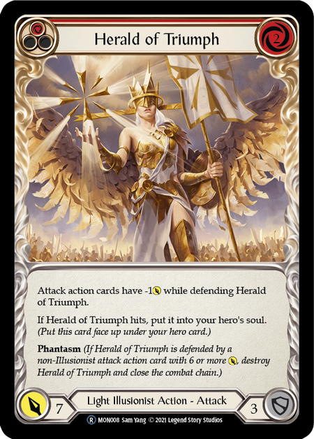 Herald of Triumph (Red) - Flesh and Blood TCG - MoxLand
