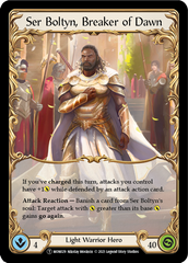 Ser Boltyn, Breaker of Dawn - Flesh and Blood TCG - MoxLand