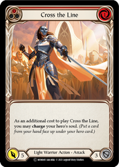 Cross the Line (Red) - Flesh and Blood TCG - MoxLand