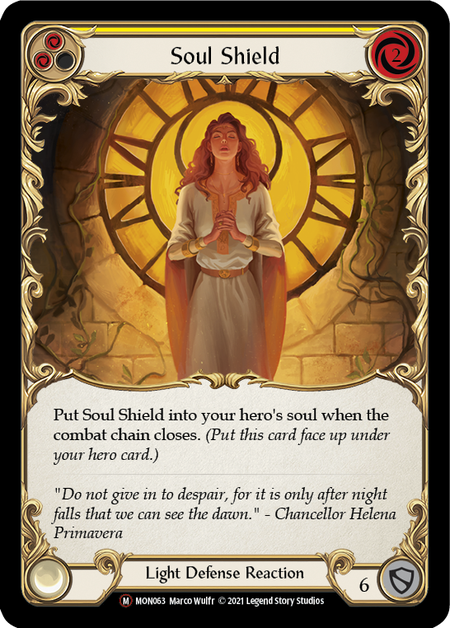 Soul Shield (Yellow) - Flesh and Blood TCG - MoxLand