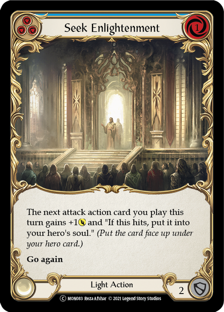Seek Enlightenment (Blue) - Flesh and Blood TCG - MoxLand