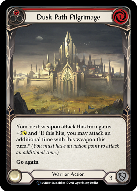 Dusk Path Pilgrimage (Red) - Flesh and Blood TCG - MoxLand