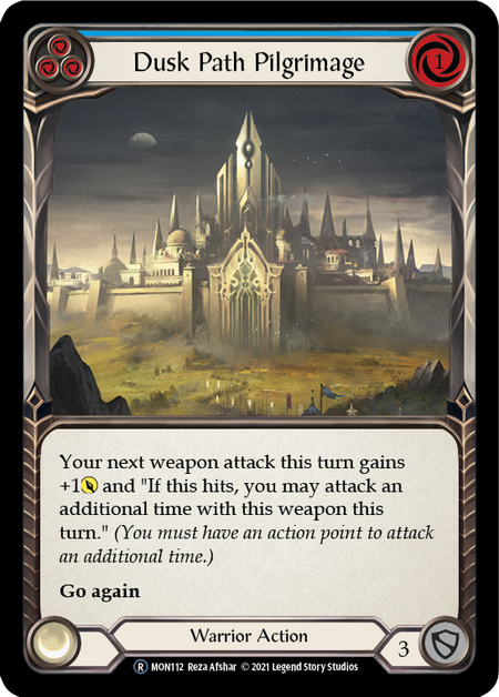 Dusk Path Pilgrimage (Blue) - Flesh and Blood TCG - MoxLand