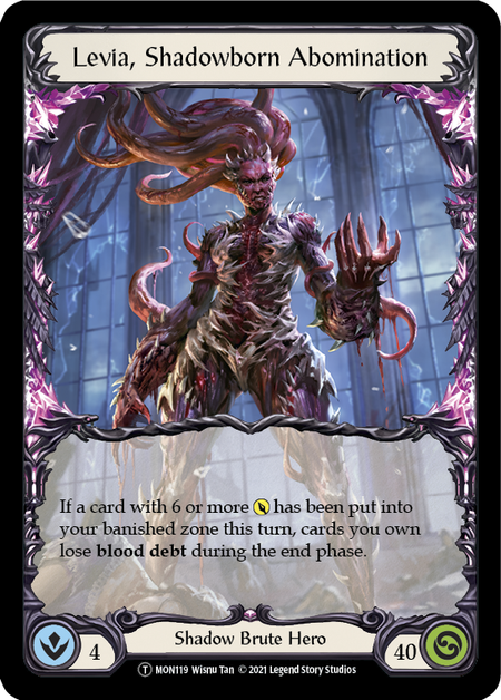 Levia, Shadowborn Abomination - Flesh and Blood TCG - MoxLand