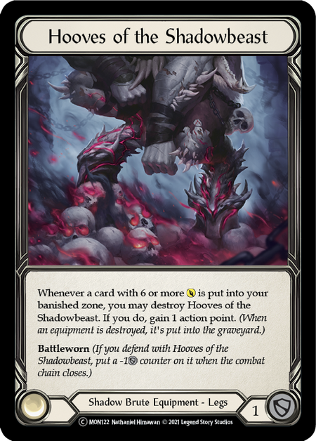 Hooves of the Shadowbeast - Flesh and Blood TCG - MoxLand