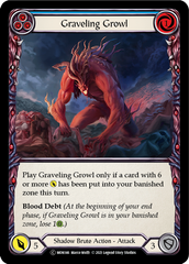 Graveling Growl (Blue) - Flesh and Blood TCG - MoxLand