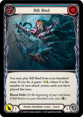 Rift Bind (Blue) - Flesh and Blood TCG - MoxLand