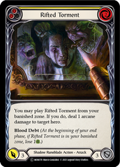 Rifted Torment (Yellow) - Flesh and Blood TCG - MoxLand