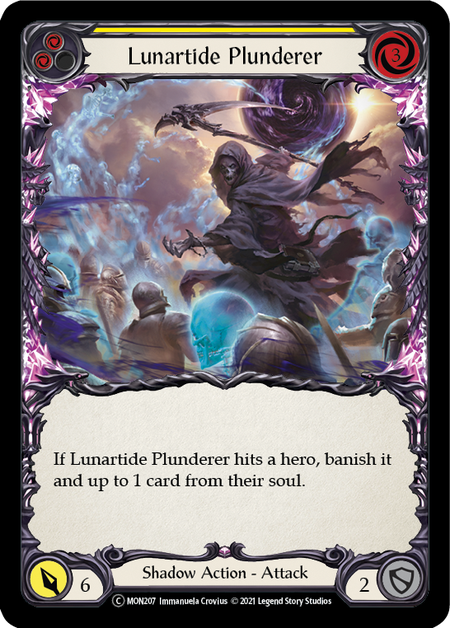Lunartide Plunderer (Yellow) - Flesh and Blood TCG - MoxLand