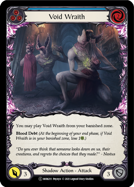 Void Wraith (Blue) - Flesh and Blood TCG - MoxLand