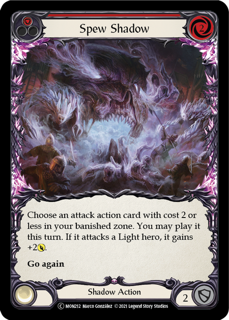 Spew Shadow (Red) - Flesh and Blood TCG - MoxLand