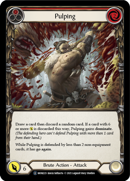 Pulping (Red) - Flesh and Blood TCG - MoxLand