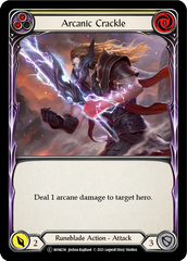Arcanic Crackle (Yellow) - Flesh and Blood TCG - MoxLand