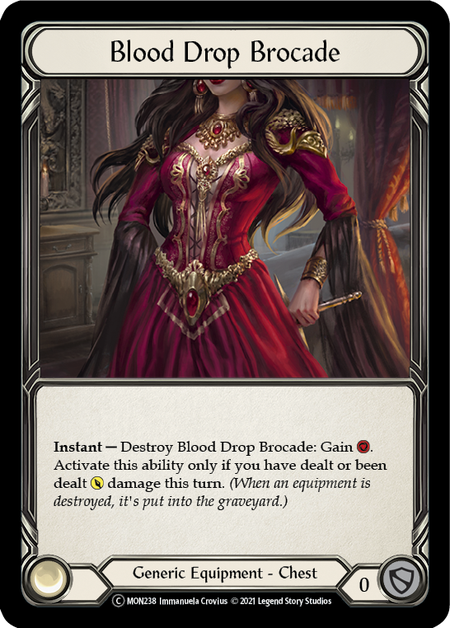 Blood Drop Brocade - Flesh and Blood TCG - MoxLand