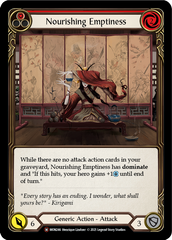 Nourishing Emptiness (Red) - Flesh and Blood TCG - MoxLand