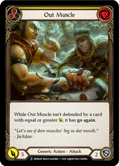 Out Muscle (Yellow) - Flesh and Blood TCG - MoxLand