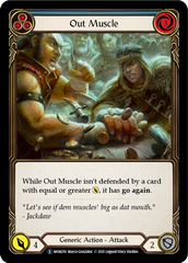 Out Muscle (Blue) - Flesh and Blood TCG - MoxLand