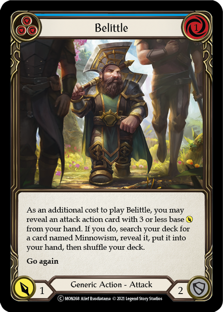 Belittle (Blue) - Flesh and Blood TCG - MoxLand