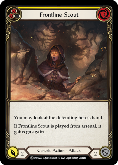 Frontline Scout (Yellow) - Flesh and Blood TCG - MoxLand