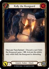 Rally the Rearguard (Yellow) - Flesh and Blood TCG - MoxLand