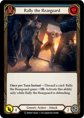 Rally the Rearguard (Blue) - Flesh and Blood TCG - MoxLand
