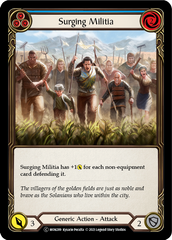 Surging Militia (Blue) - Flesh and Blood TCG - MoxLand
