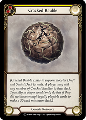 Cracked Bauble (Yellow) - Flesh and Blood TCG - MoxLand