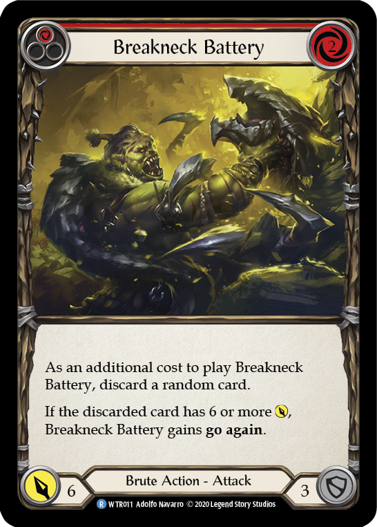 Breakneck Battery (Red) - Flesh and Blood TCG - MoxLand