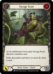 Savage Feast (Yellow) - Flesh and Blood TCG - MoxLand