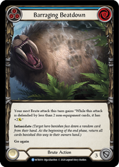 Barraging Beatdown (Blue) - Flesh and Blood TCG - MoxLand