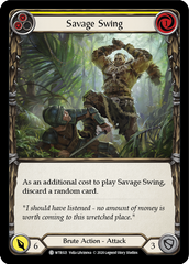 Savage Swing (Yellow) - Flesh and Blood TCG - MoxLand