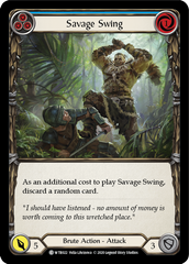 Savage Swing (Blue) - Flesh and Blood TCG - MoxLand