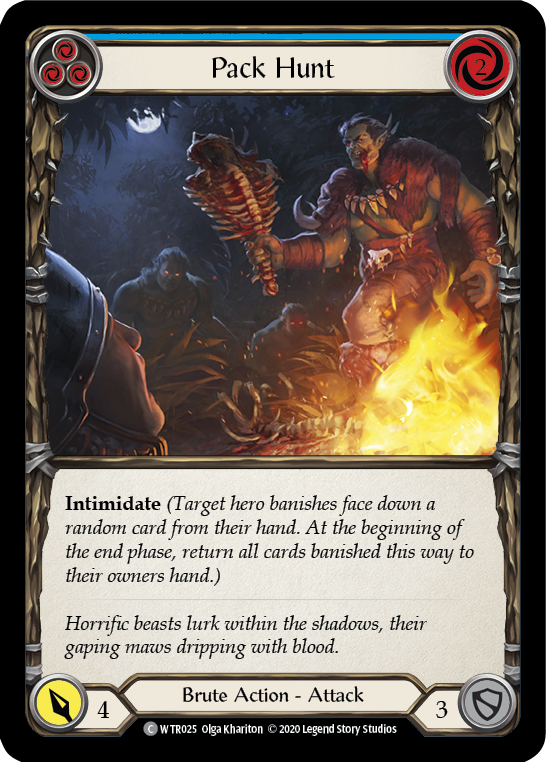 Pack Hunt (Blue) - Flesh and Blood TCG - MoxLand