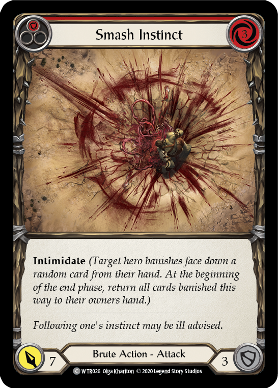 Smash Instinct (Red) - Flesh and Blood TCG - MoxLand