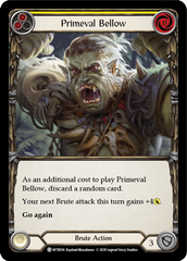 Primeval Bellow (Yellow) - Flesh and Blood TCG - MoxLand