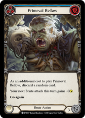 Primeval Bellow (Blue) - Flesh and Blood TCG - MoxLand