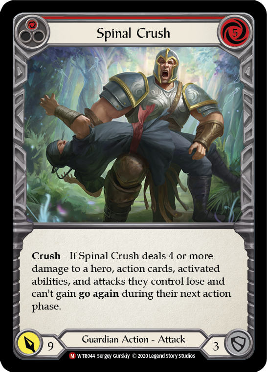 Spinal Crush (Red) - Flesh and Blood TCG - MoxLand